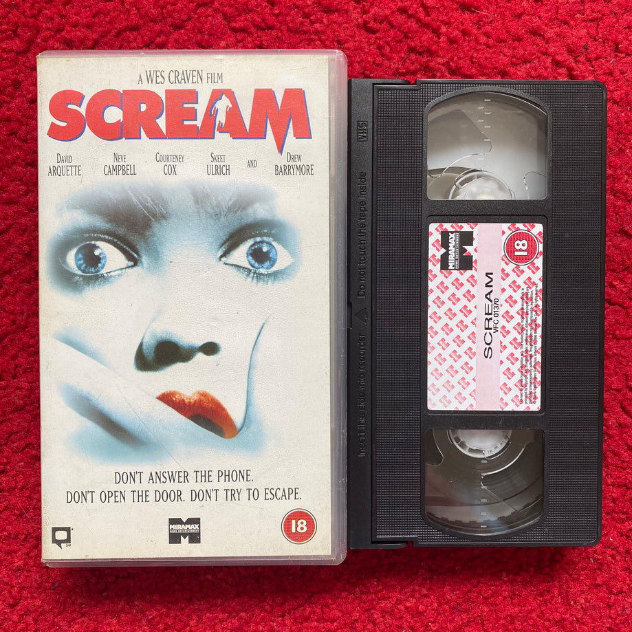 Scream VHS Video (1996) D610097