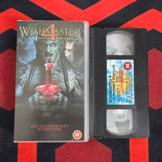 Wishmaster 4: The Prophecy Fulfilled VHS Video (2002) S093870