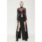 Dark in Lia Punk Love Patent Leather Waist Corset with Metal Accents - Size UK 18 Left Only!