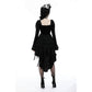 Dark in Love Seraphina Velvet Lace Goth Dress