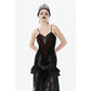 Dark in Love Morrigan Velvet & Lace Chain-Detail Top