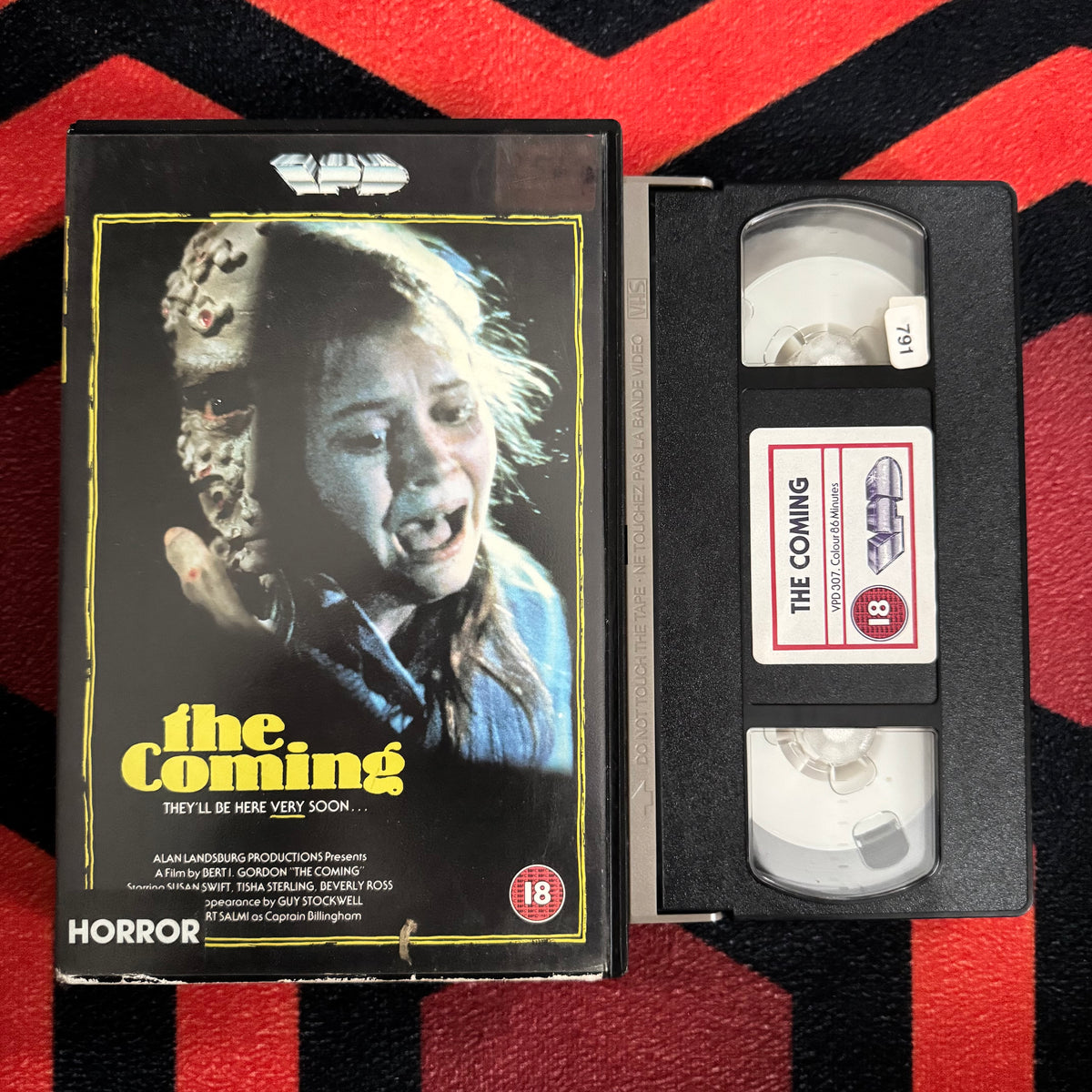 The Coming Ex Rental VHS Video (1982) VPD307