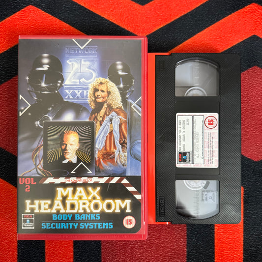 Max Headroom: Volume 2 Ex Rental VHS Video (1987) CVT11340