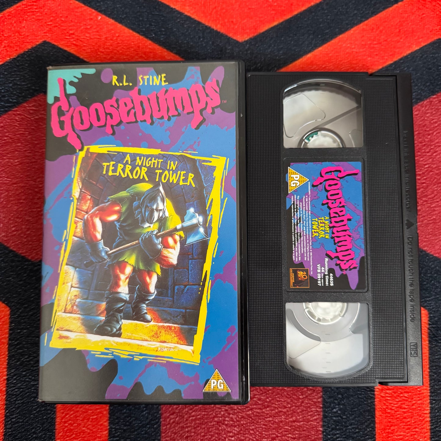 Goosebumps: A Night in Terror Tower VHS Video (1997) 4463S