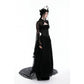 Dark in Love Belladonna Lace Bell Sleeve Goth Shrug