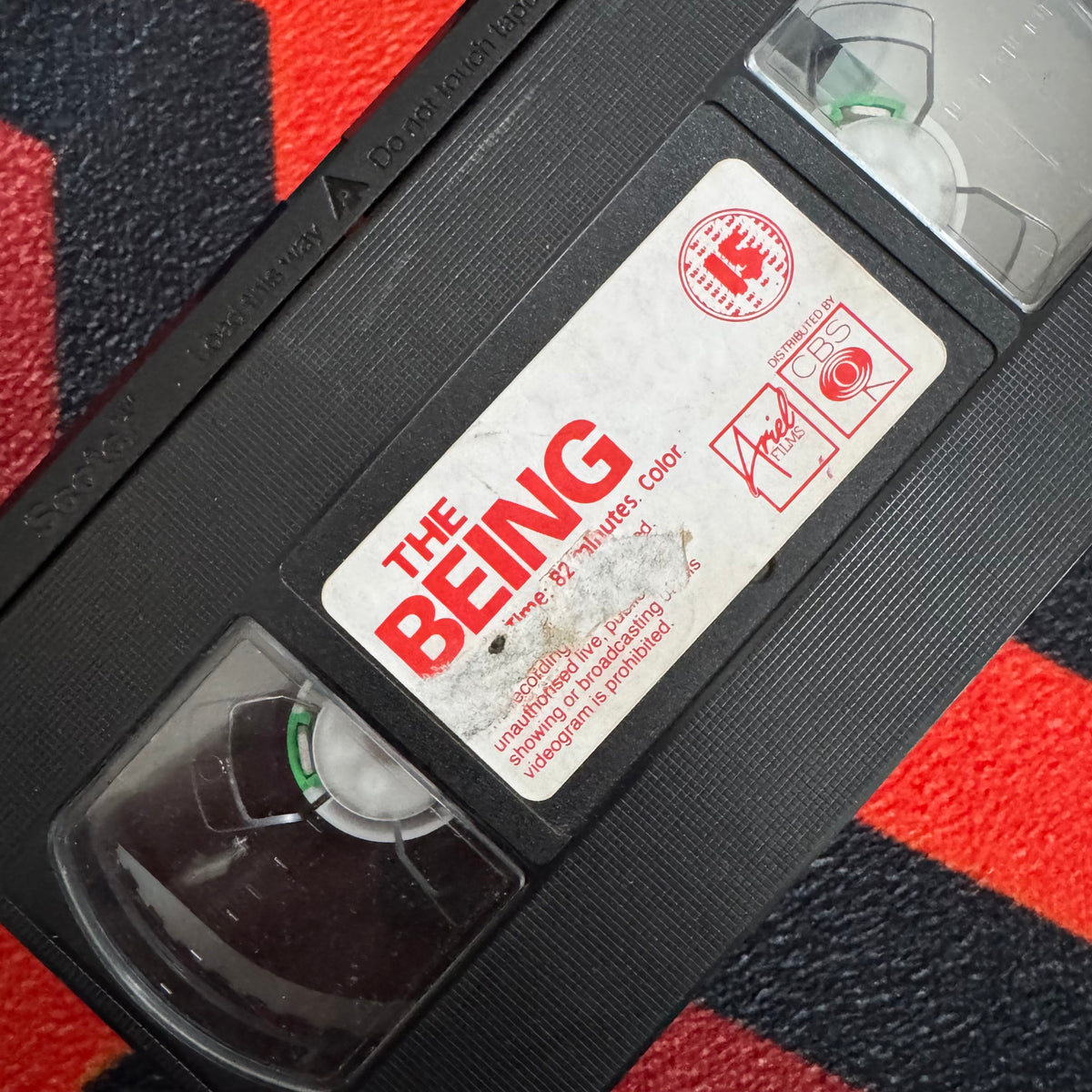 The Being Ex Rental VHS Video (1981) AFV86023