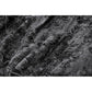 Dark in Love Elandra Layered Lace Handkerchief Hem Goth Skirt in Charcoal Black