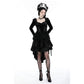 Dark in Love Seraphina Velvet Lace Goth Dress