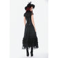 Dark in Love Talia Gothic Longline Metal Boned Corset