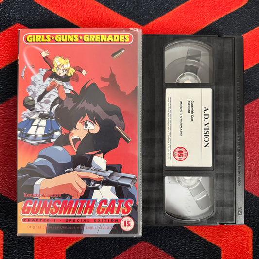 Gunsmith Cats VHS Video (1995) VHSGS001E