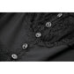 Dark in Love Black Gothic Sweet Bow Lace Lolita Dress