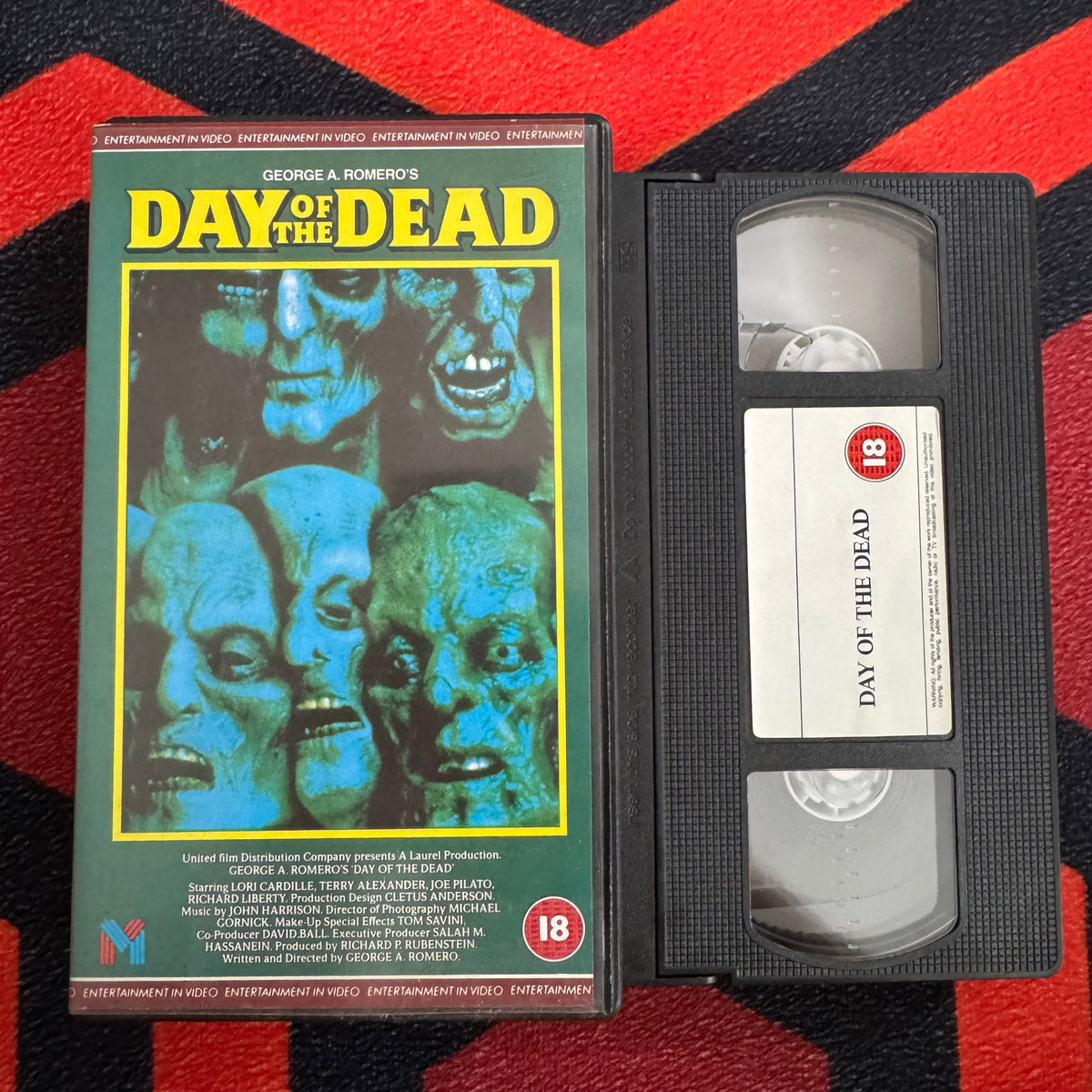 Day Of The Dead VHS Video (1985) EVS1026