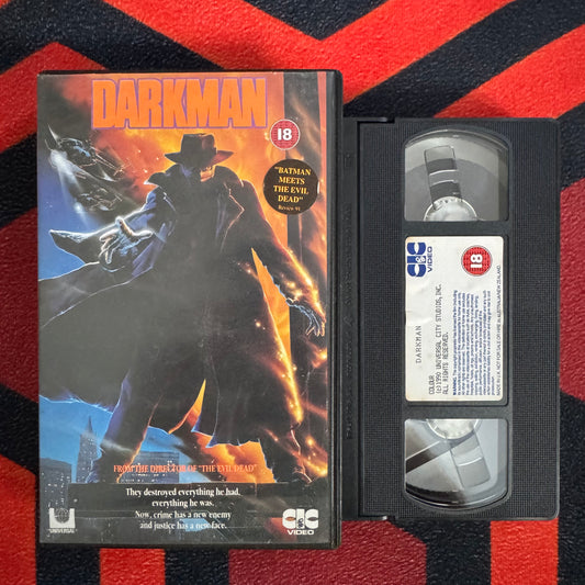Darkman Ex Rental VHS Video (1990) VHA1467