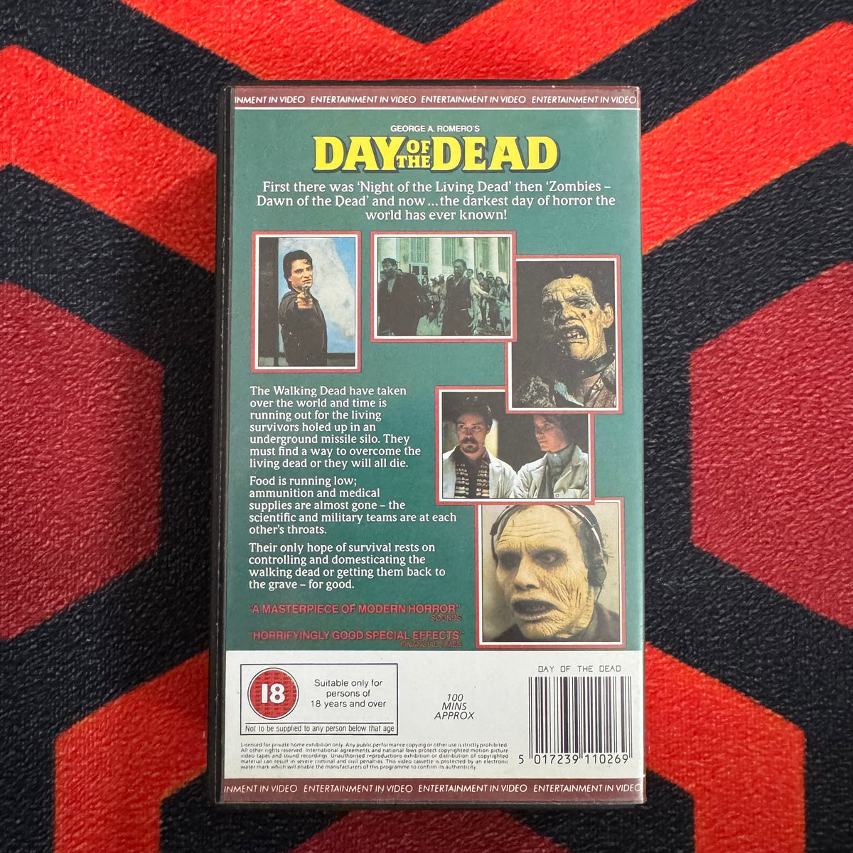 Day Of The Dead VHS Video (1985) EVS1026