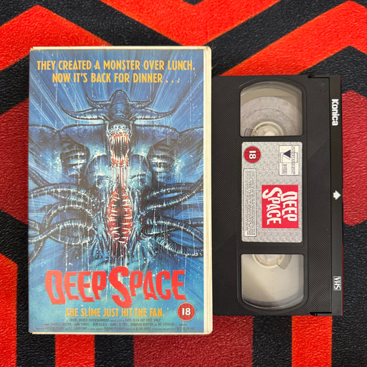 Deep Space Ex Rental VHS Video (1988) EVV1112 [MOULD]