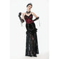 Dark in Love Althea Lace-Trimmed Velvet Goth Camisole in Burgundy