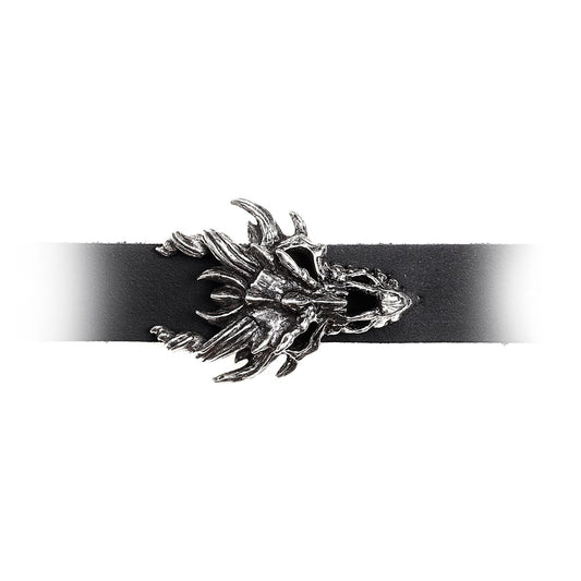 Alchemy Gothic Dragon Skull- Bracelet (A137)