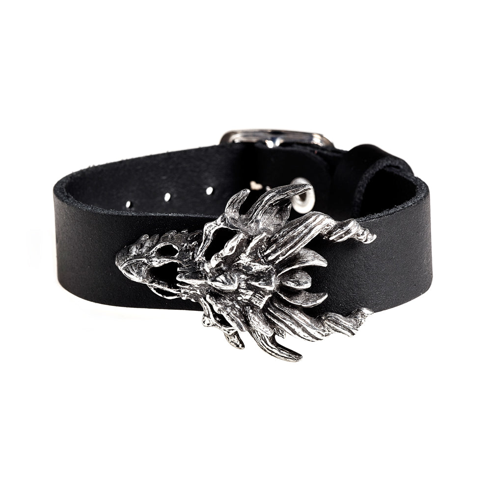Alchemy Gothic Dragon Skull- Bracelet (A137)