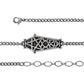 Alchemy Gothic Hex Coffin Bracelet/Wrist Chain (A144)