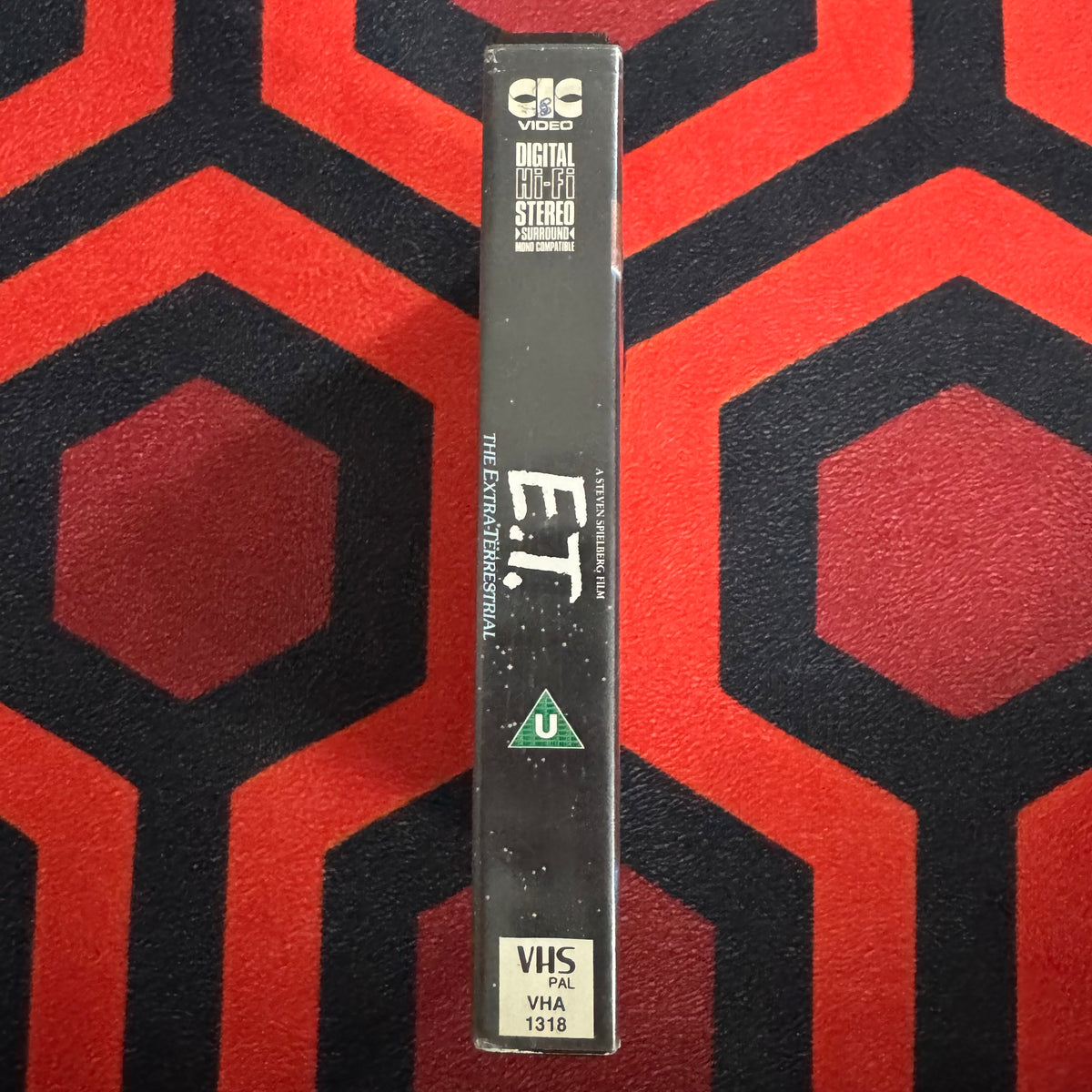 E.T. the Extra-Terrestrial Ex Rental VHS Video (1982) VHA1318