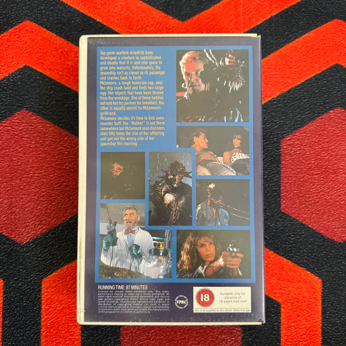Deep Space Ex Rental VHS Video (1988) EVV1112 [MOULD]