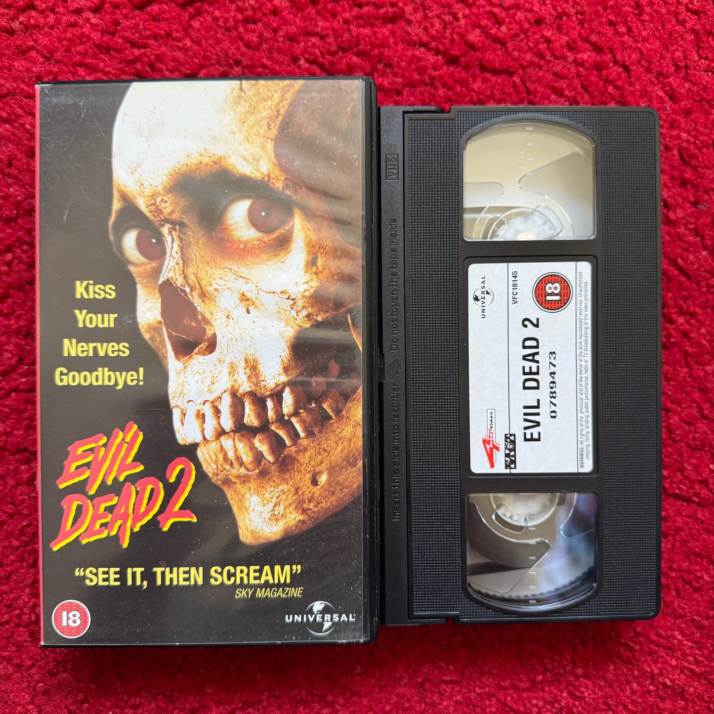 Evil Dead 2 VHS Video (1987) 789473