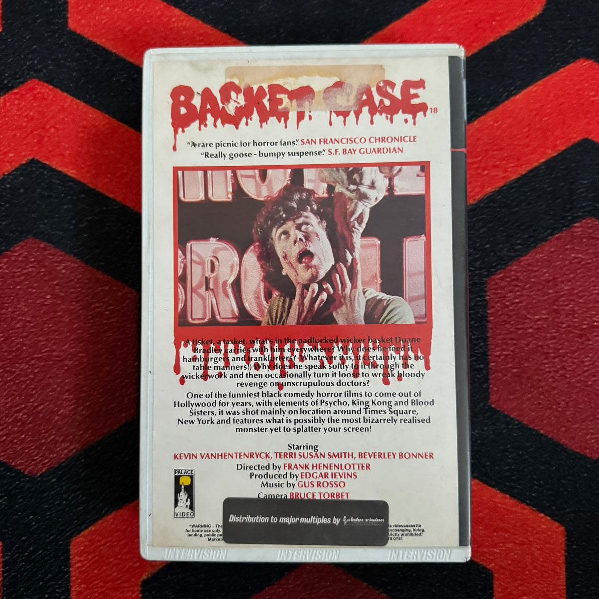 Basket Case Ex Rental VHS Video (1981) PVC2024A