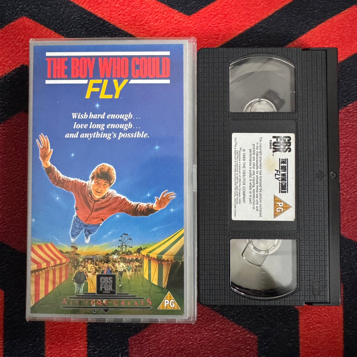 The Boy Who Could Fly VHS Video (1986) 3727