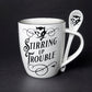 Alchemy Gothic Stirring up Trouble, Mug & Spoon Set (ALMUG17)