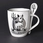 Alchemy Gothic Hellhound, Mug & Spoon Set (ALMUG24)