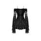 Dark In Love Alora Lace Off Shoulder Dress﻿