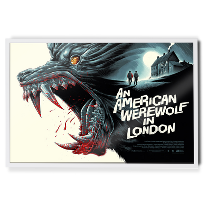 An American Werewolf In London Horror Poster