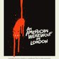 An American Werewolf In London Horror Poster