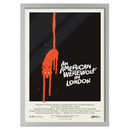 An American Werewolf In London Horror Poster