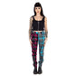 Chemical Black Azaria Pink & Blue Tartan Punk Trousers