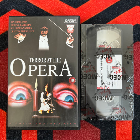 Terror at the Opera Ex Rental VHS Video (1987) VOR036 - NEW & SEALED