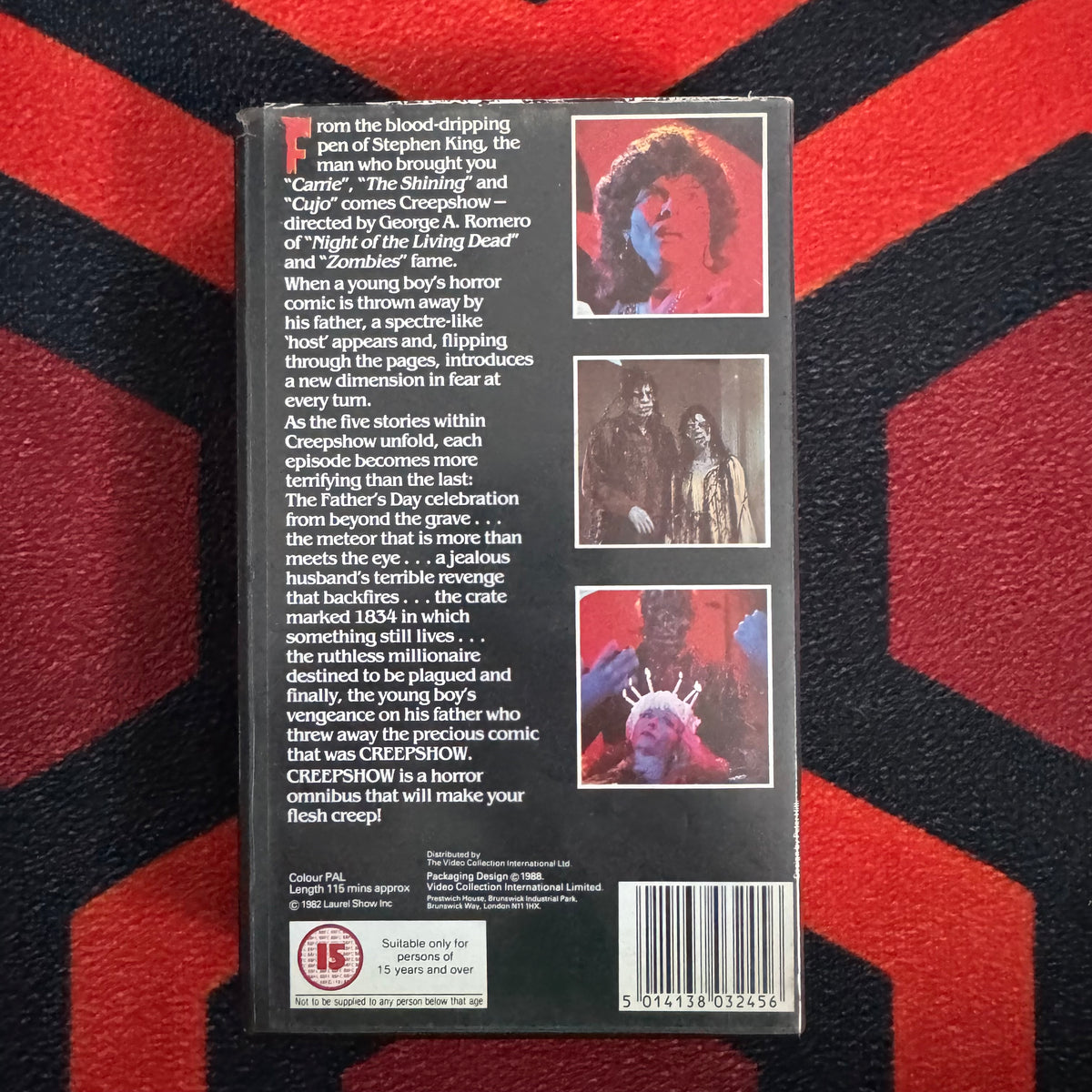 Stephen King's Creepshow VHS Video (1982) VC3245