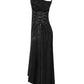 Banned Apparel Gothic High Low Dress Black Asymmetric