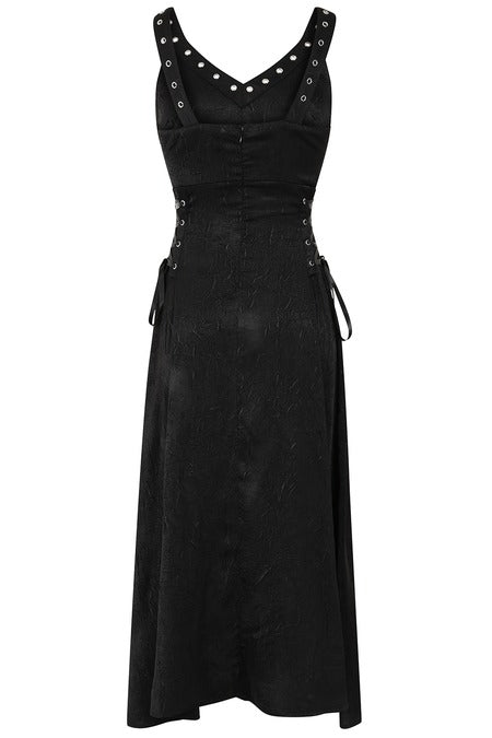 Banned Apparel Gothic High Low Dress Black Asymmetric