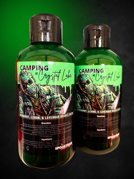 Camping at Crystal Lake Bubble Bath - Bergamot, Lemon, & Lavender