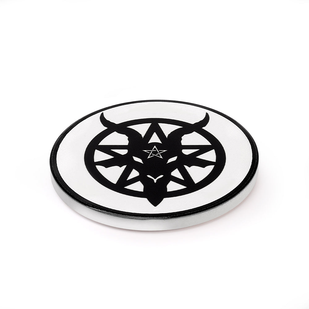 Alchemy Gothic Baphomet Individual Coaster (CC18)