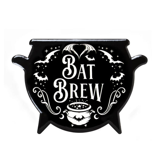Alchemy Gothic Bat Brew Individual Coaster (CC31)