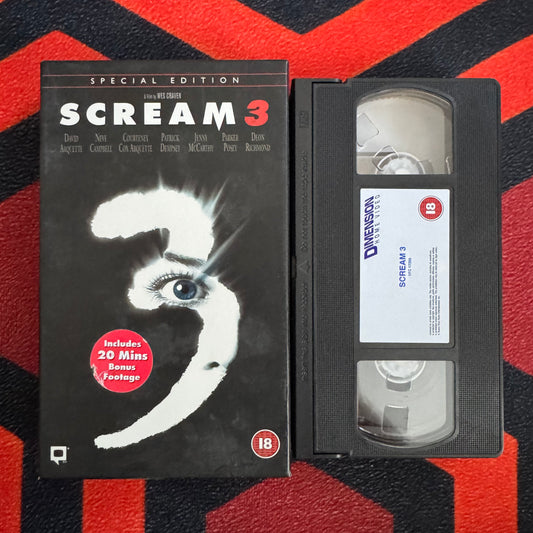 Scream 3 VHS Video (2000) D611210