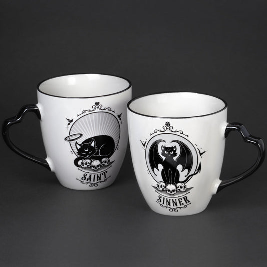 Alchemy Gothic Saint & Sinner, Couples Mug Set (CM4)