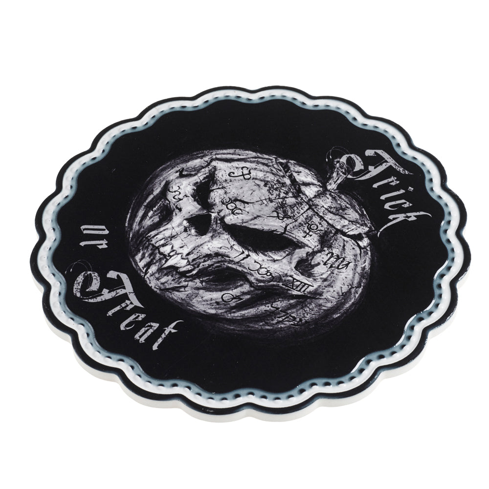 Alchemy Gothic Trick or Treat Large Coaster (CT6)