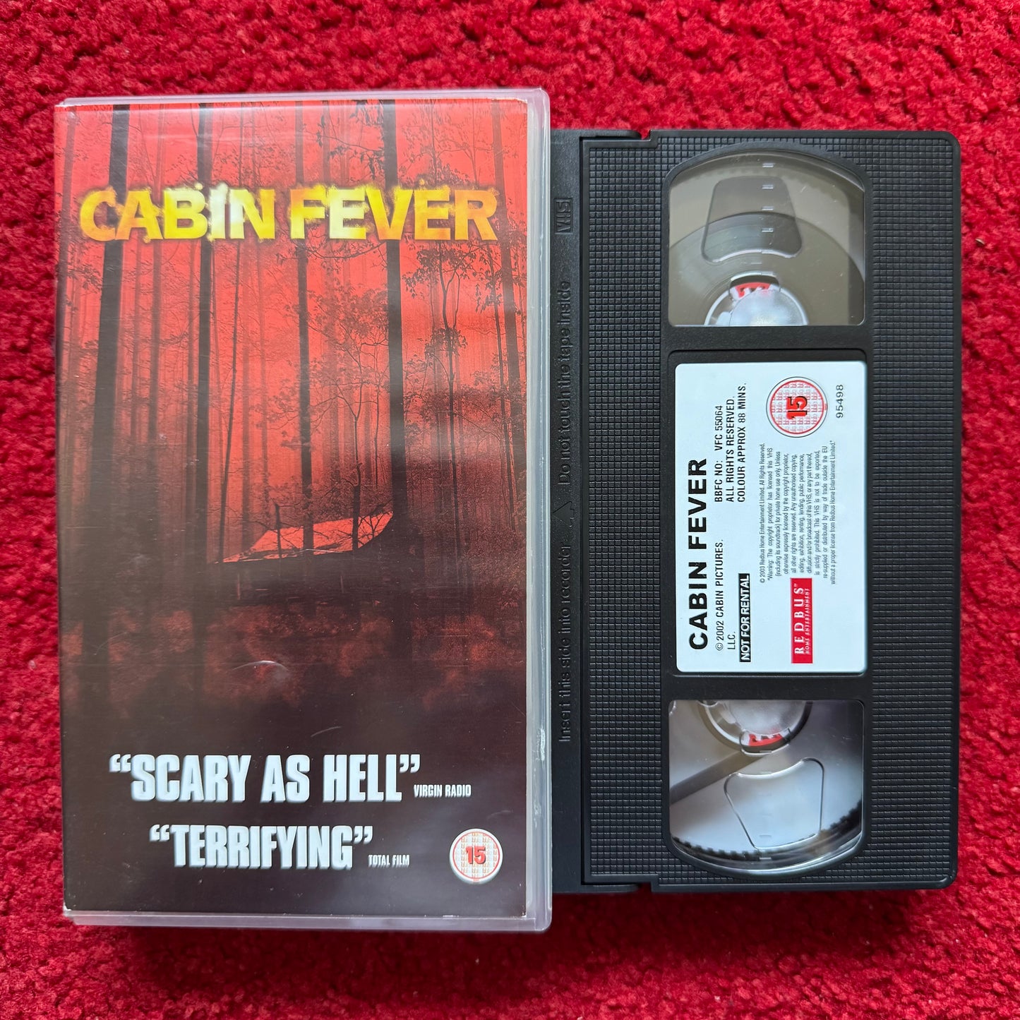 Cabin Fever VHS Video (2002) S095498