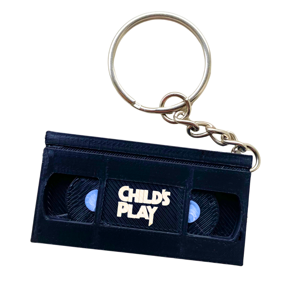 Child's Play Mini Horror VHS Keyring