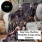 Horror Movie Blanket - Crow Montage Blanket - Luxury Twin / Double Velveteen Fleece Blanket