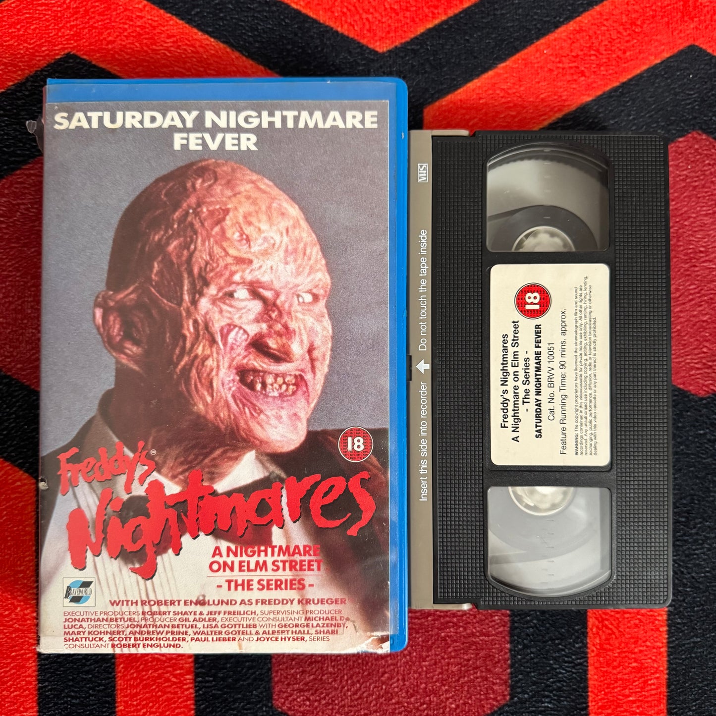 Freddy's Nightmares: Saturday Nightmare Fever Ex Rental VHS Video (1988) BRVV10051