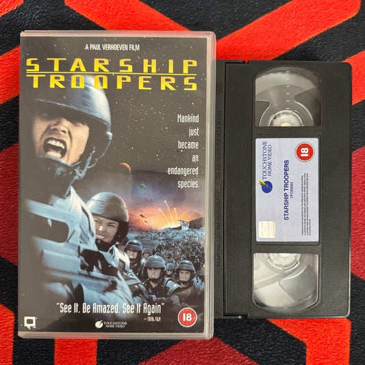 Starship Troopers Ex Rental VHS Video (1997) D510025